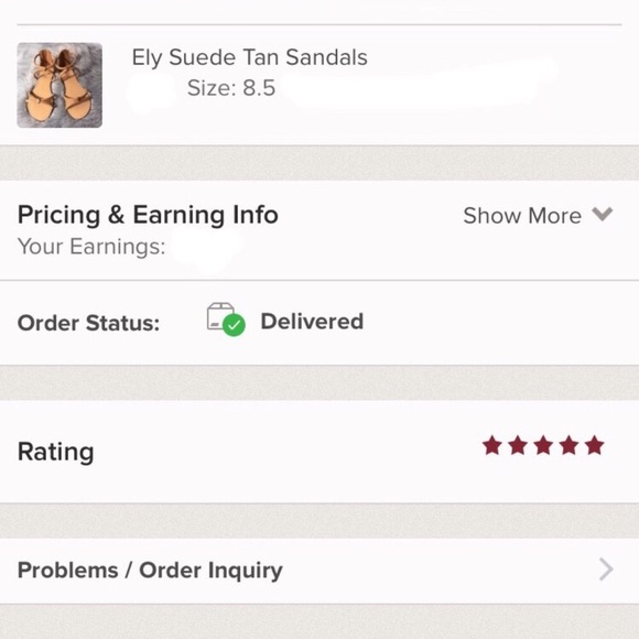 Ely Suede Tan Sandals - Picture 4 of 5